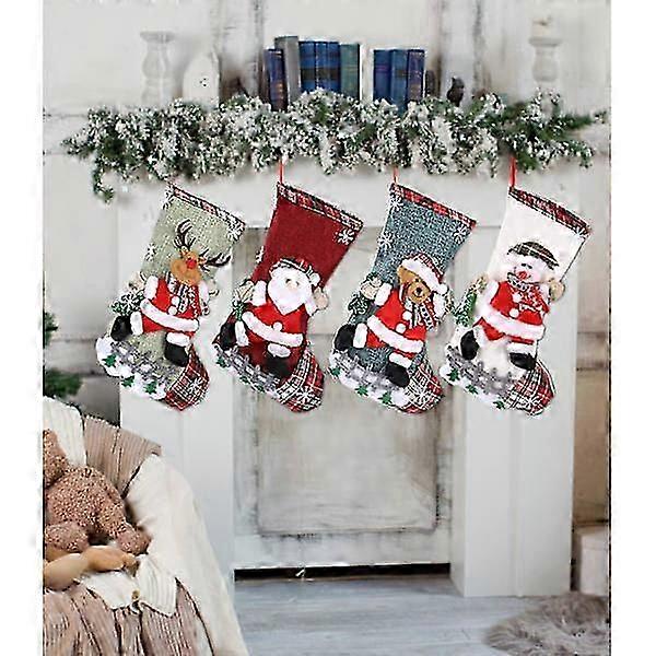 Christmas stocking for hanging, 33*20CM Christmas stocking