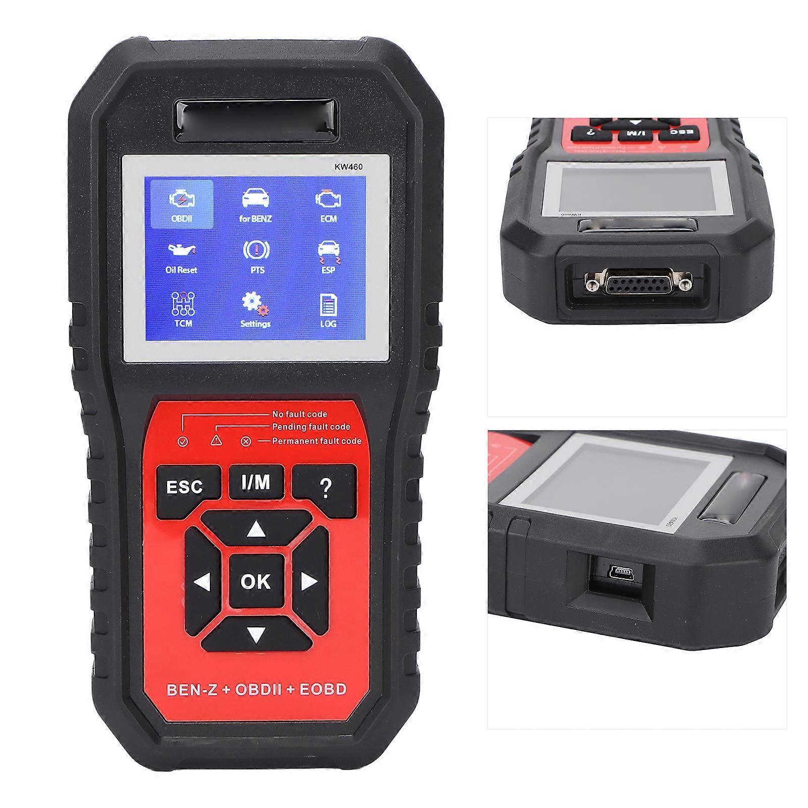 OBD2 Diagnostic Scanner ABS Brake System Detector 11 Functions Replacement for Mercedes Benz