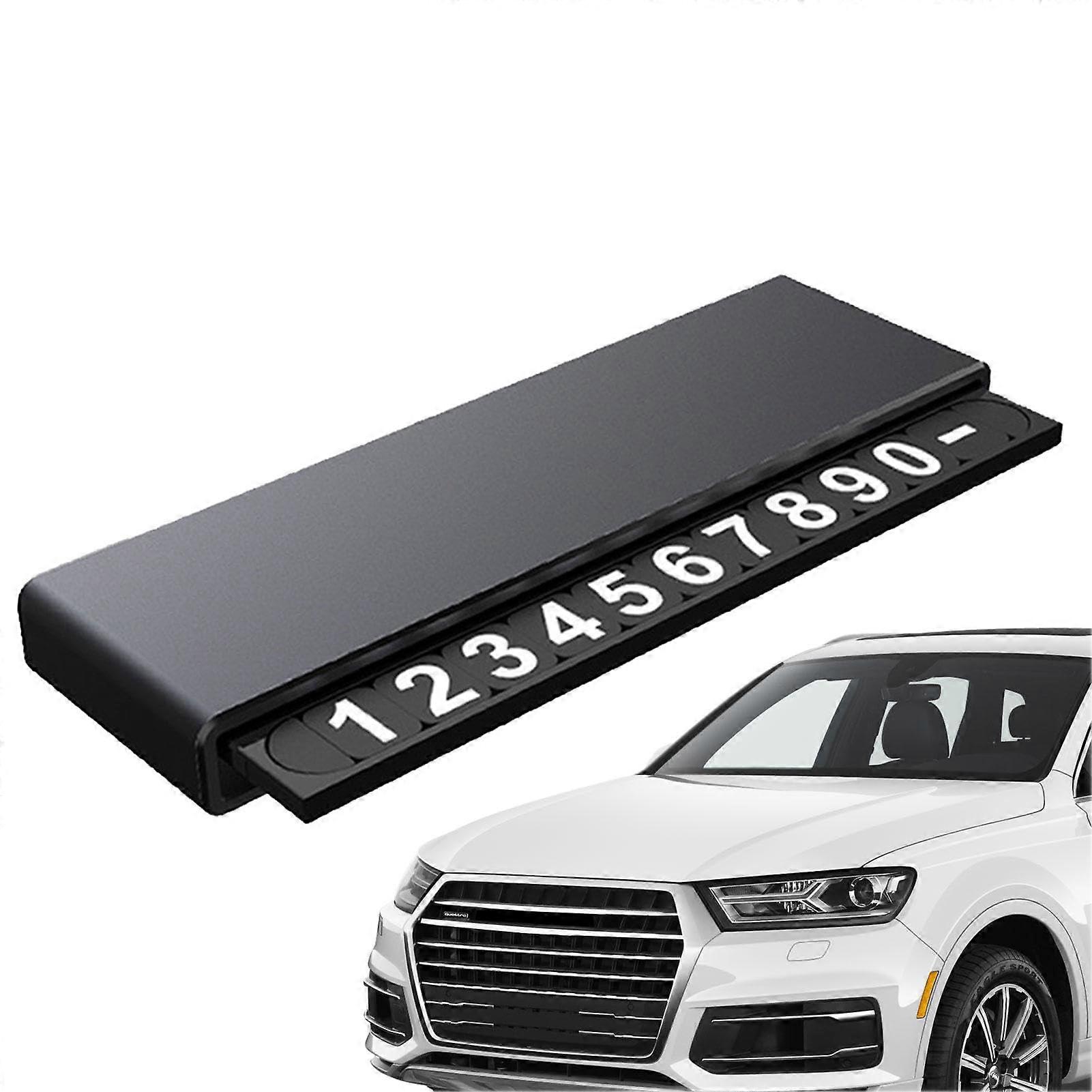 Temporary parking card, Creative car parking sign, Durable, scratchresistant parking gadget