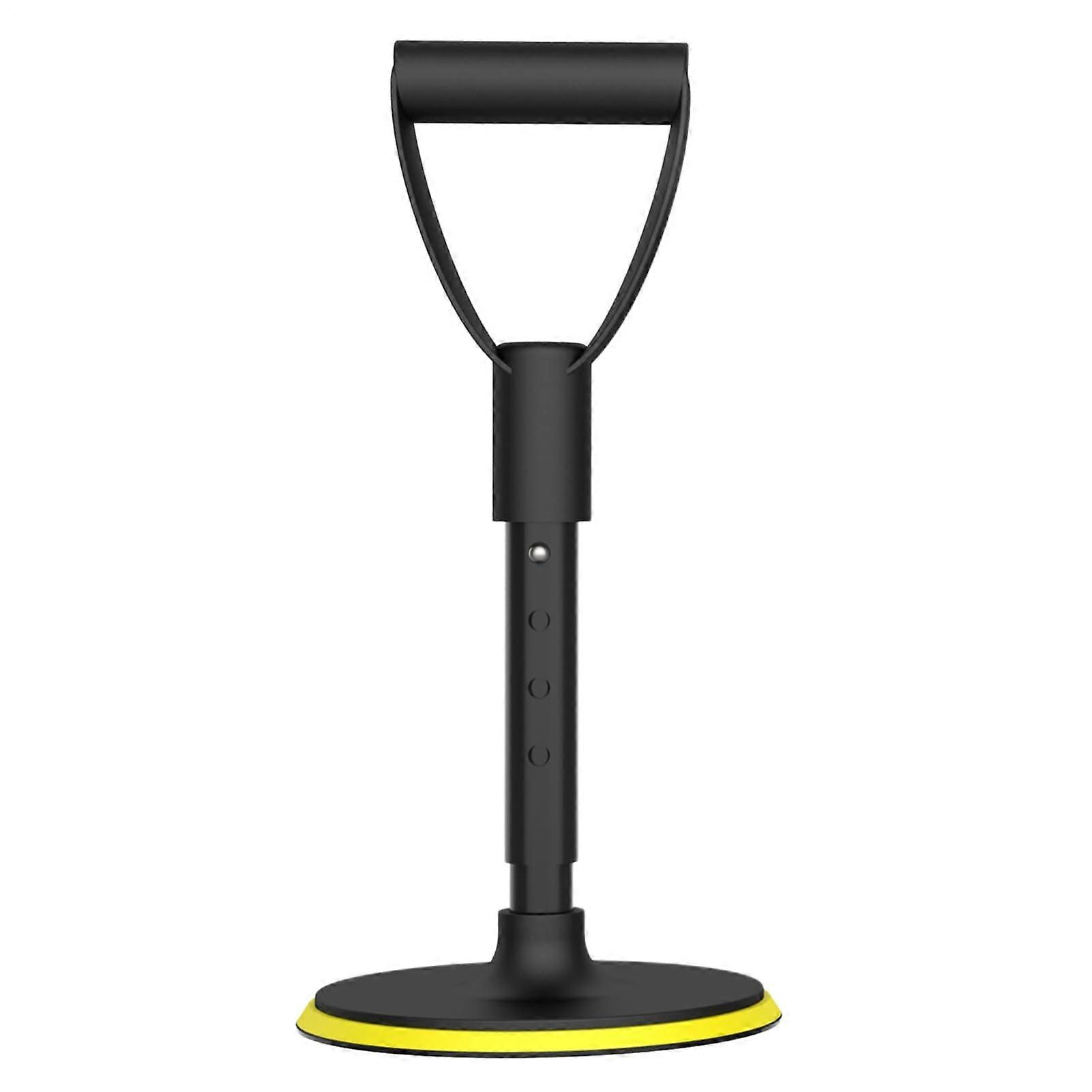 Adjustable Mobility Instrument | Sturdy Support Equipment | Short Walking Stick with Permanent Assistive Features