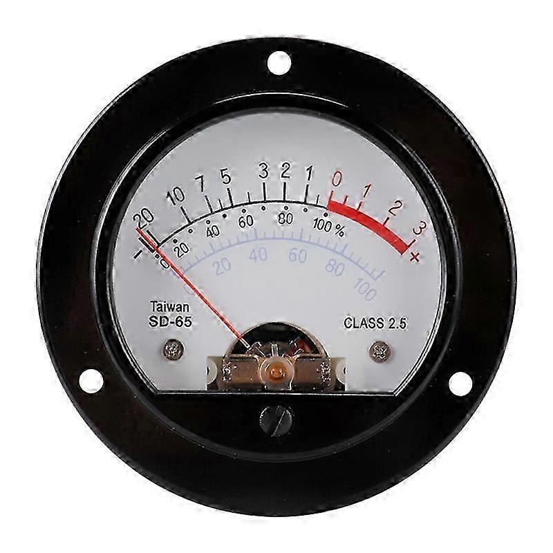High Accuracy DB-Amplifier Level VU-Meter Header with Light Bulbs Audio-Device