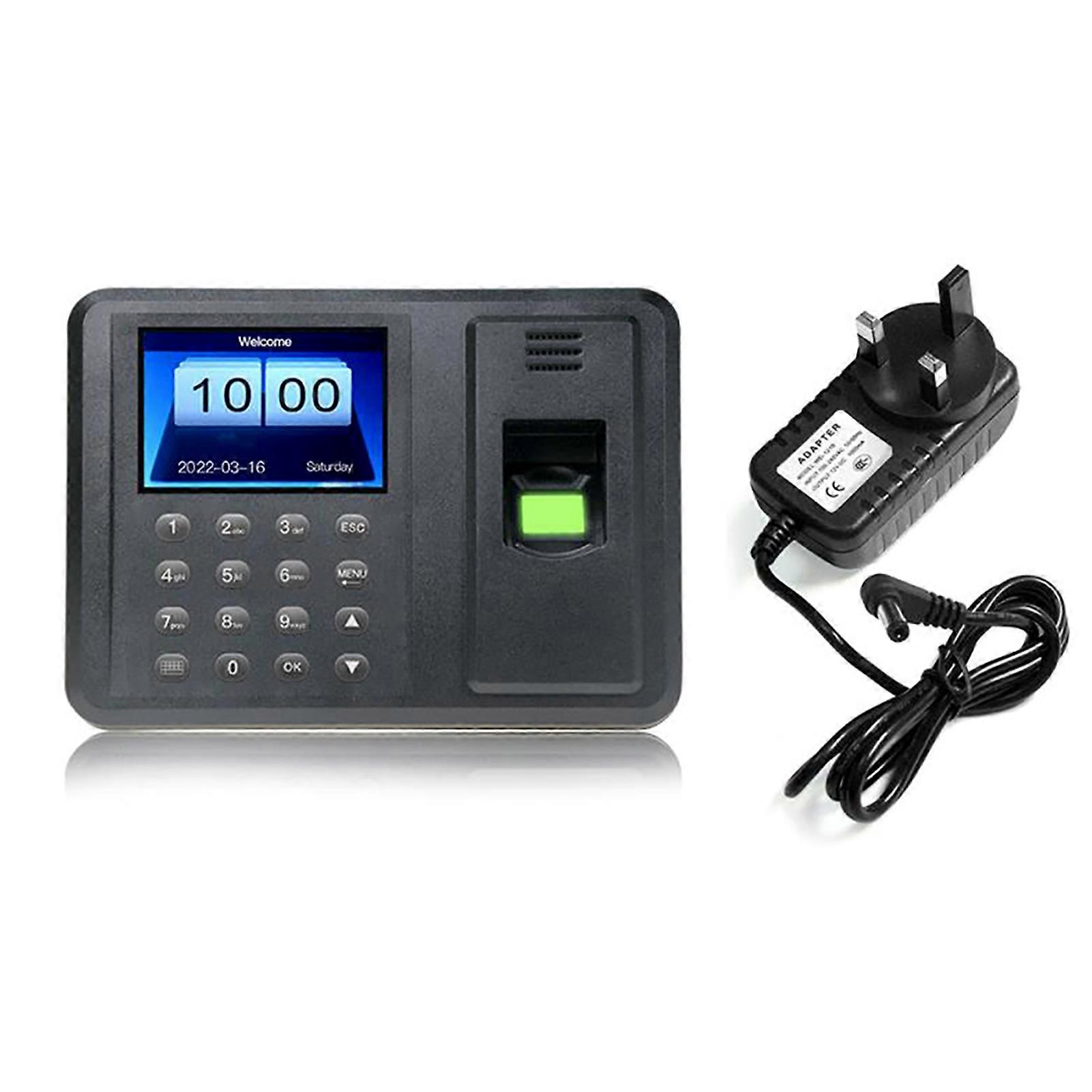 2.8'' TFT LCD Display Biometric USB Fingerprint Attendance Machine Free Software Password Employee Checking-in Reader