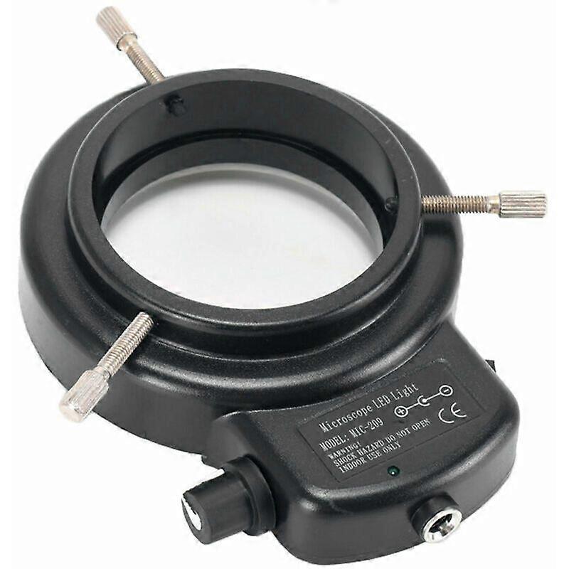 Microscope LED ring light source microscope light adjustable light source 144 lamp beads