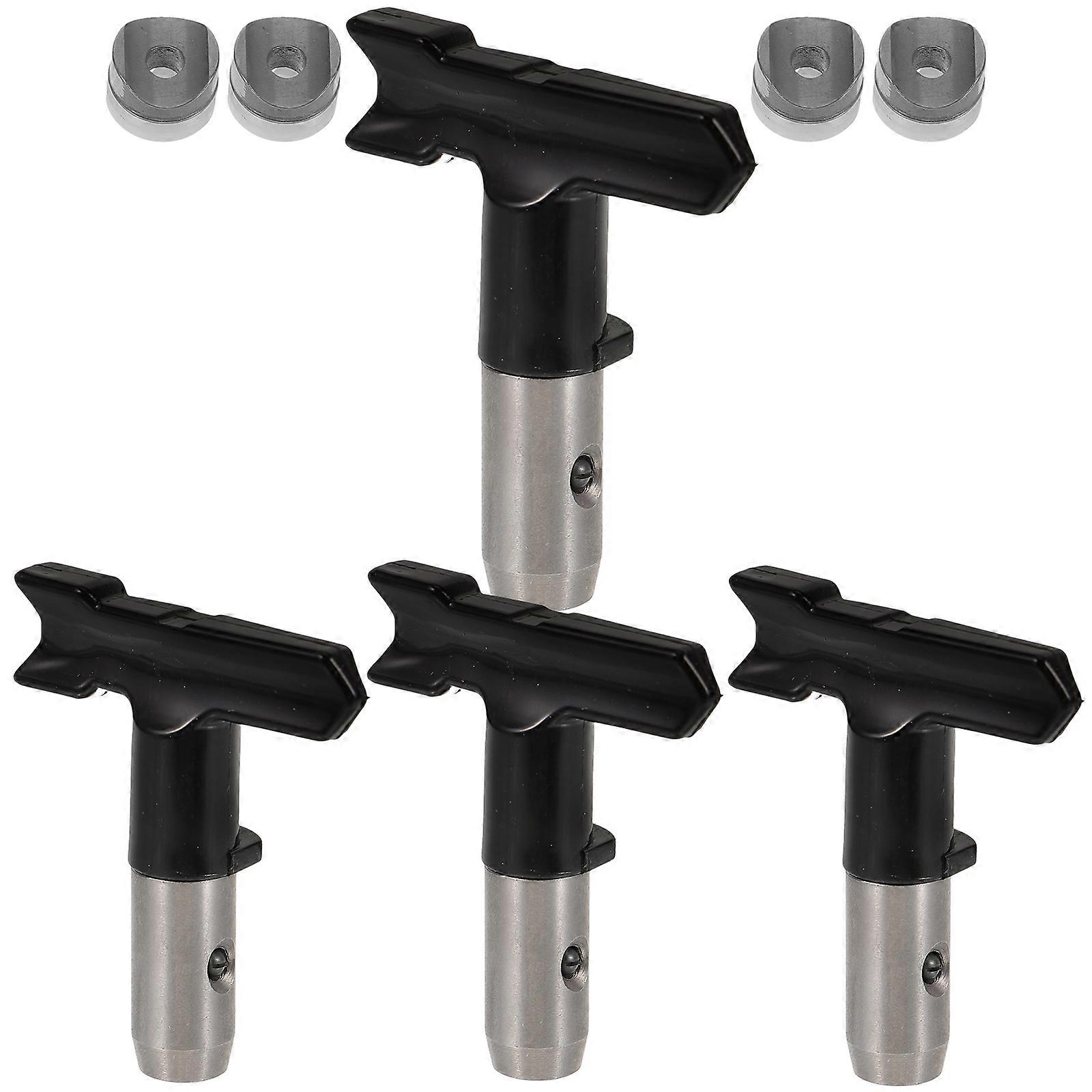 4pcs Spray Nozzle Tips for Home Use Assorted Colors Plastic and Tungsten Steel Durability