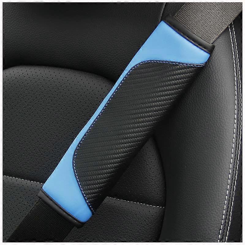 2 Packs Car Seat Belt Padding for Vauxhall Mokka X Zafira VXR Vectra Estate VXR, Soft Comfort Shoulder Covers BBlue