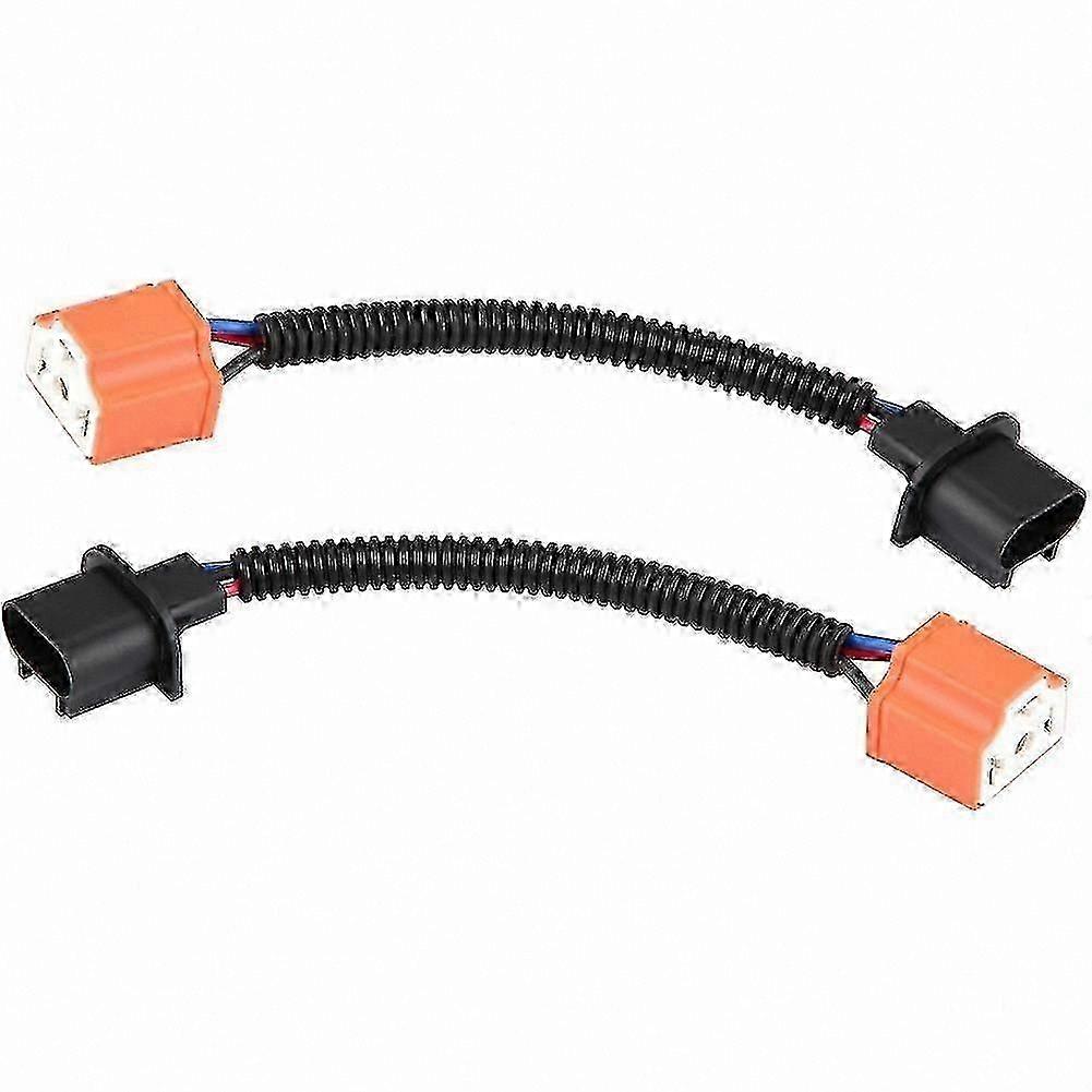 H4 to H13 Headlamp Conversion Adapter Cable - 2 Pack hwy