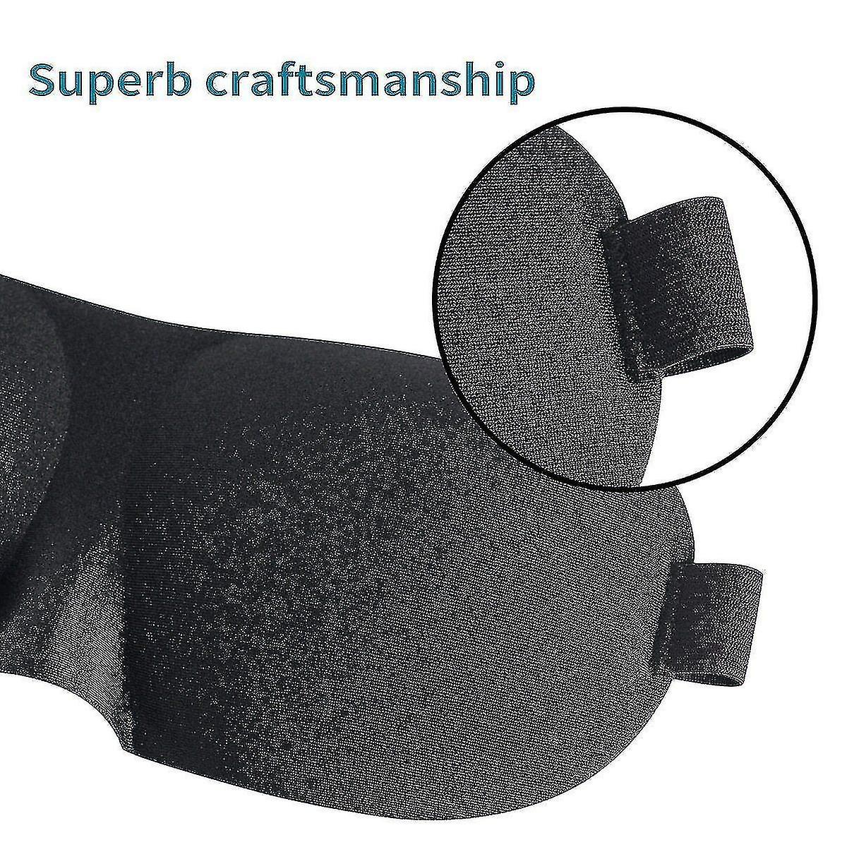 Eye Mask For Sleeping, 3d Contoured Sleep Masks Soft Eyemask 3 Pack