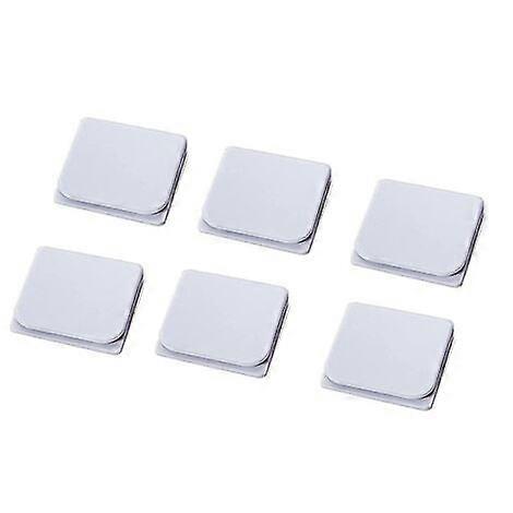 6 Pack Shower Curtain Clips Windproof Splash Proof Self Adhesive Shower Curtain Weights.