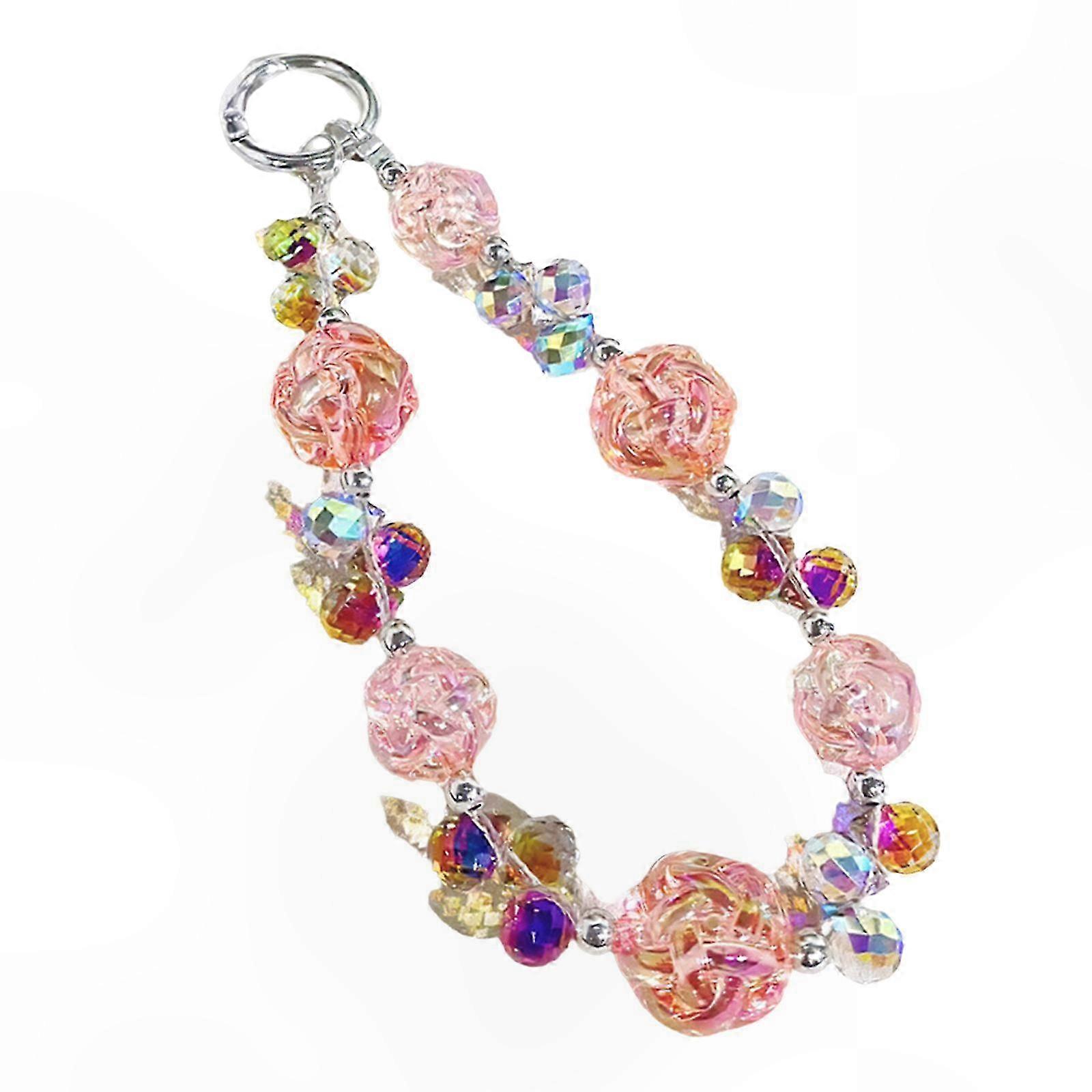 Stylish Contemporary Purple Phone Charm with Secure Attachment for Enthusiasts