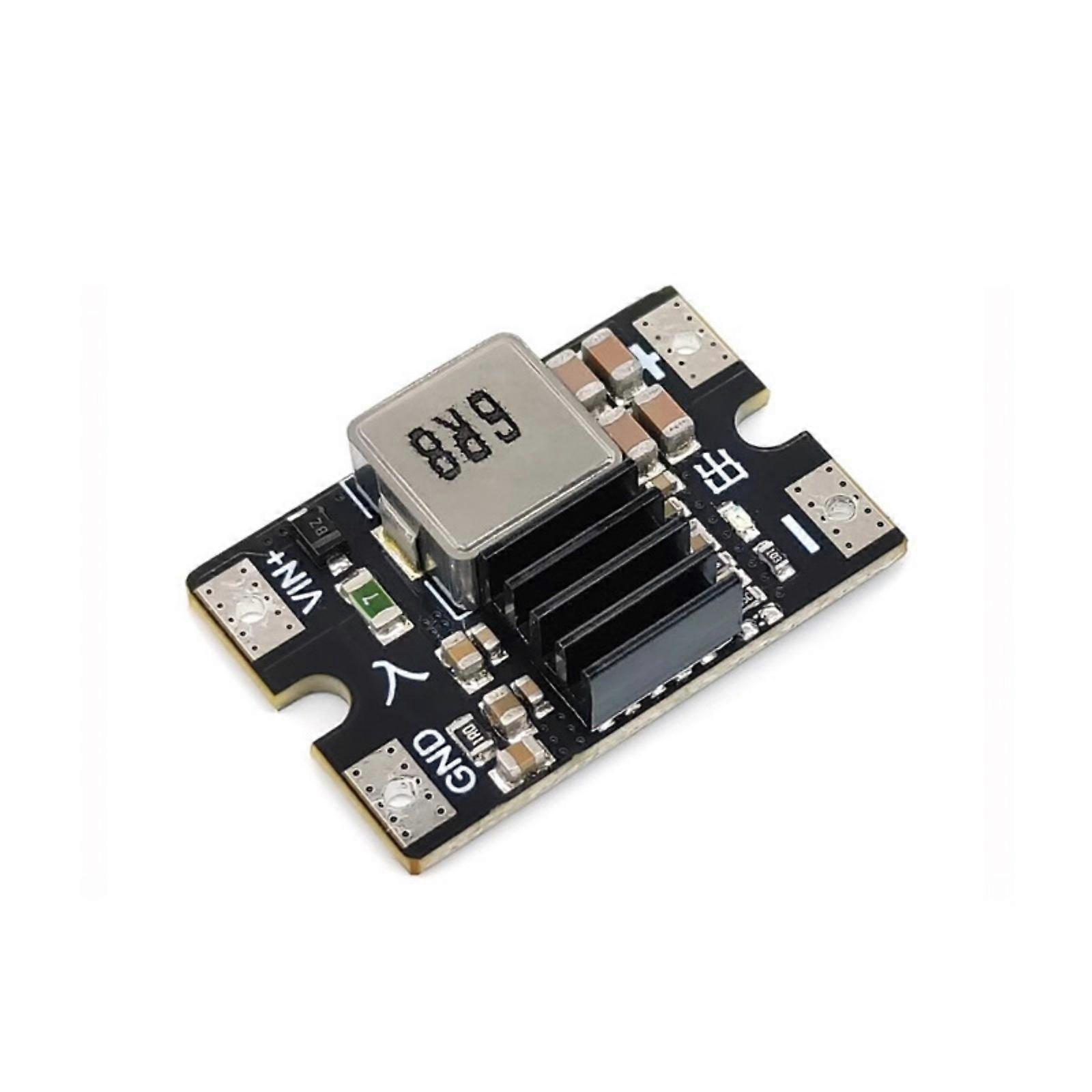 Efficient 8A Voltages Reducer Module 3.3V-12V Optional Output Wide 25V Compatibility Compactly For UAV Systems Drones Multicolor