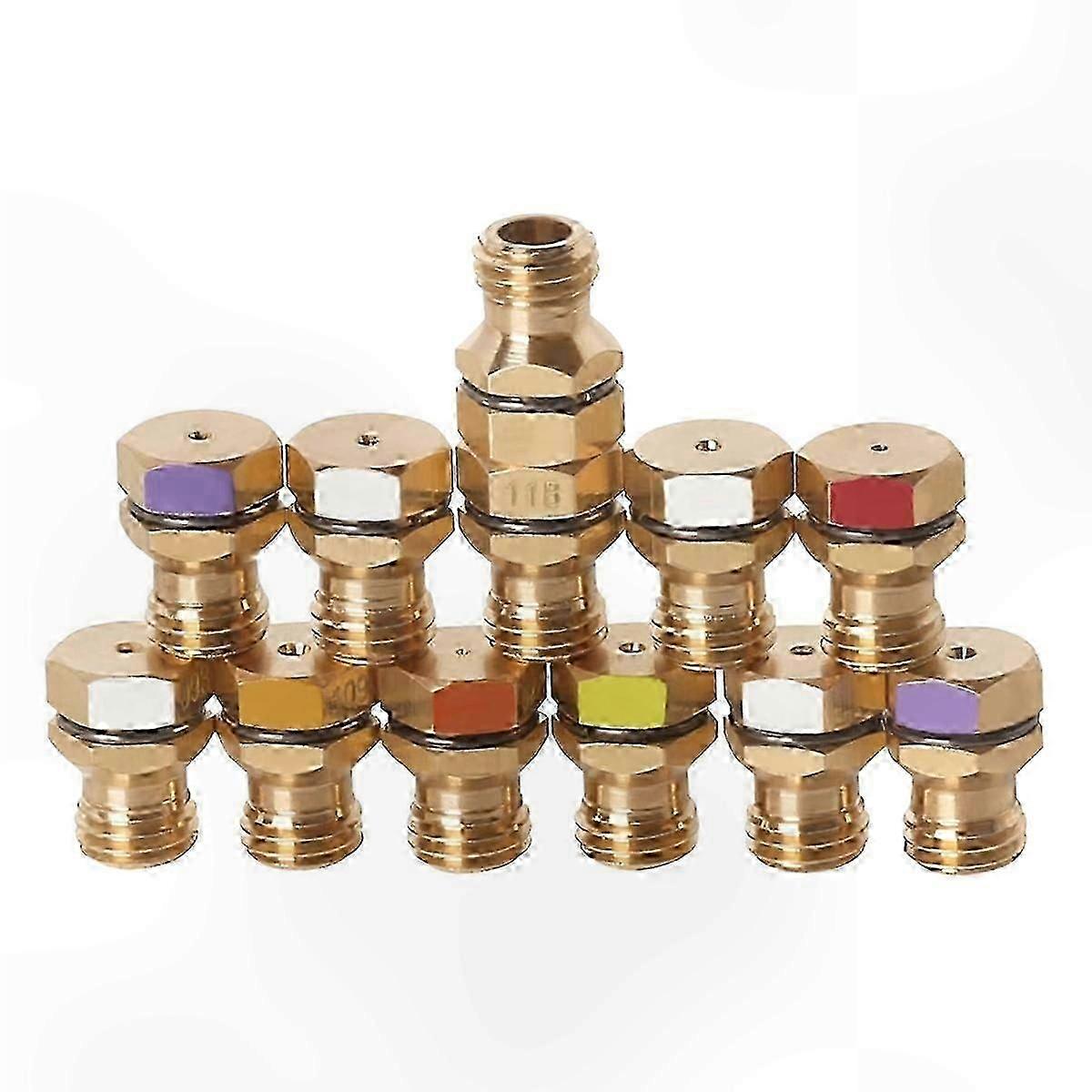 Brass Orifice Adapter for Propane Gas Range Conversion Kit