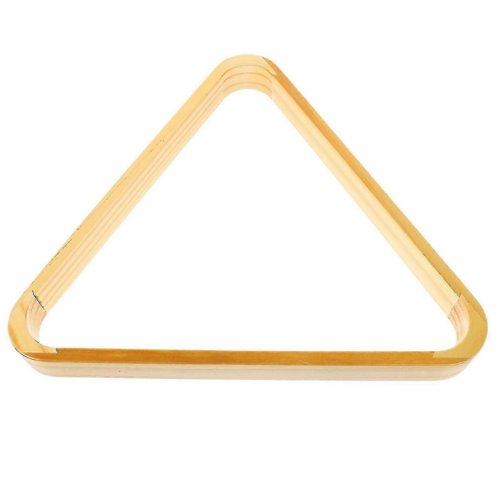 Billiard Ball Rack Pool Table Triangle Holder, 15-Ball Storage Organizer for Billiard Games Accessories