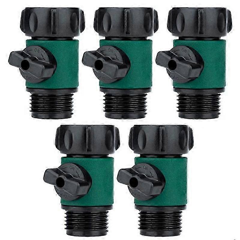 Plastic Water Pipe Shutoff Valve Fitting for Garden Hose Connection