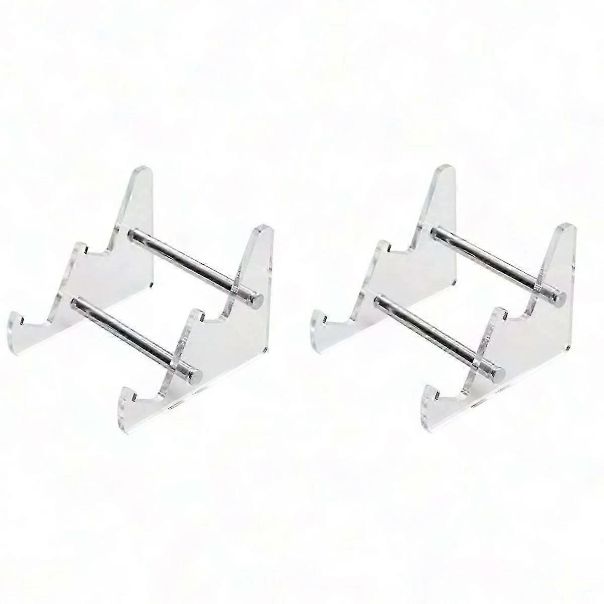 Transparent 2-Layer Mechanical Gaming Keyboard Stand DIY Display Stand for Gaming Setup