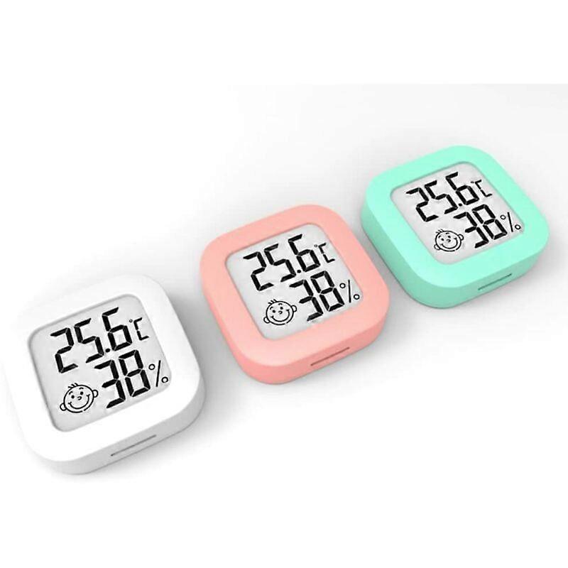 Mini Room Thermometer Hygrometer, Digital Thermohygrometer Indicator Accuracy