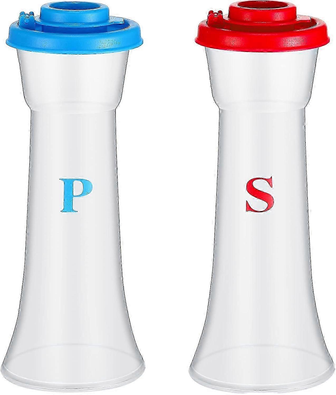 Plastic salt shaker with pepper shaker set for cooking
