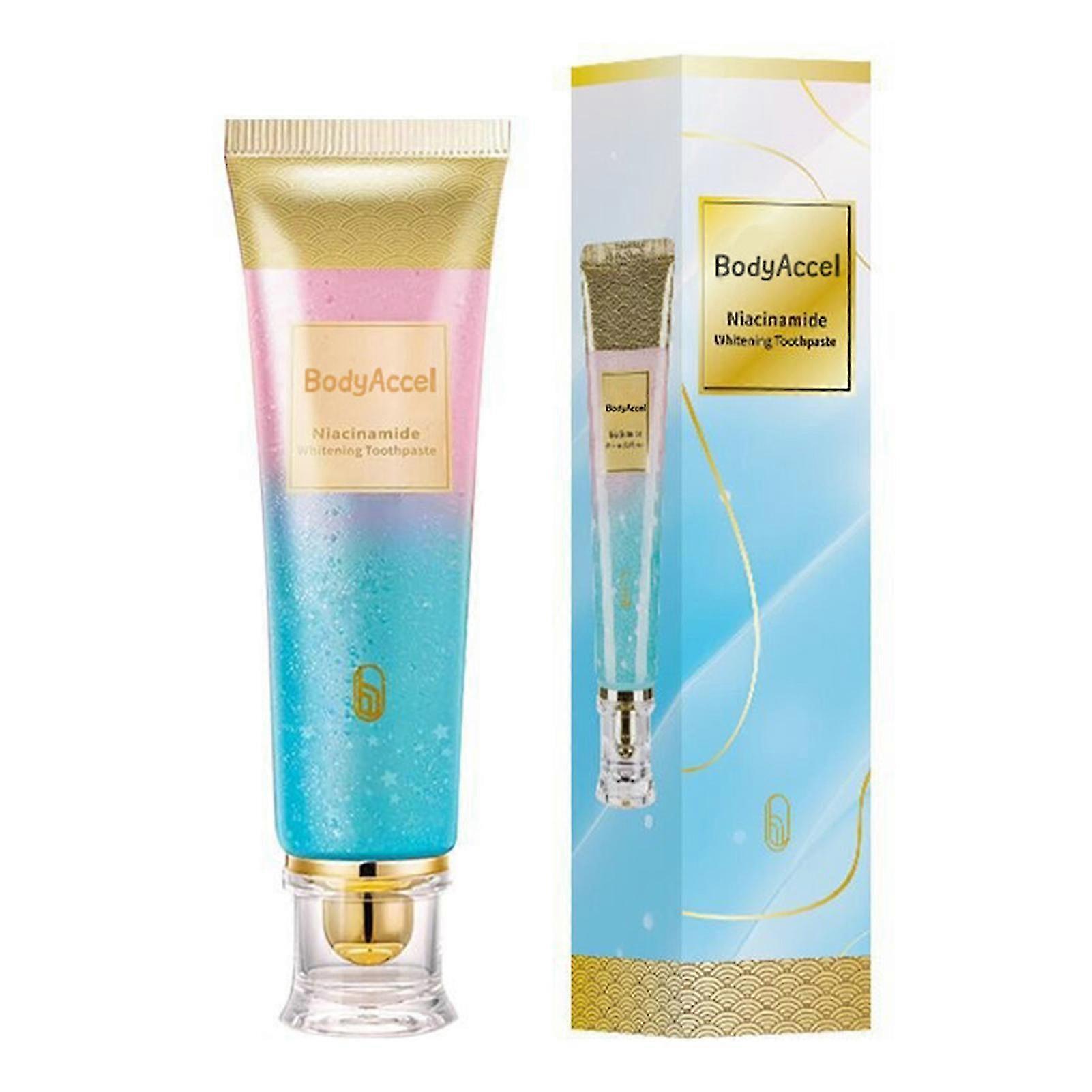 2025 1-3X BodyAccel Niacinamide Whitening Toothpaste BodyAccel Toothpaste Niacinamide