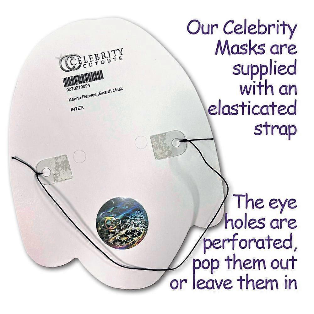 Simone Murphy (Makeup) Celebrity Mask, Flat Card Face