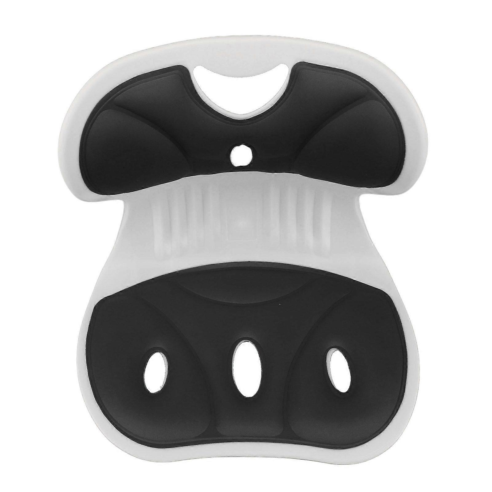 Petal Shape Waist Protection Chair Children Ergonomic Design Sitting Posture Correction Chair Student Sitting Posture Correction Cushion Large Black