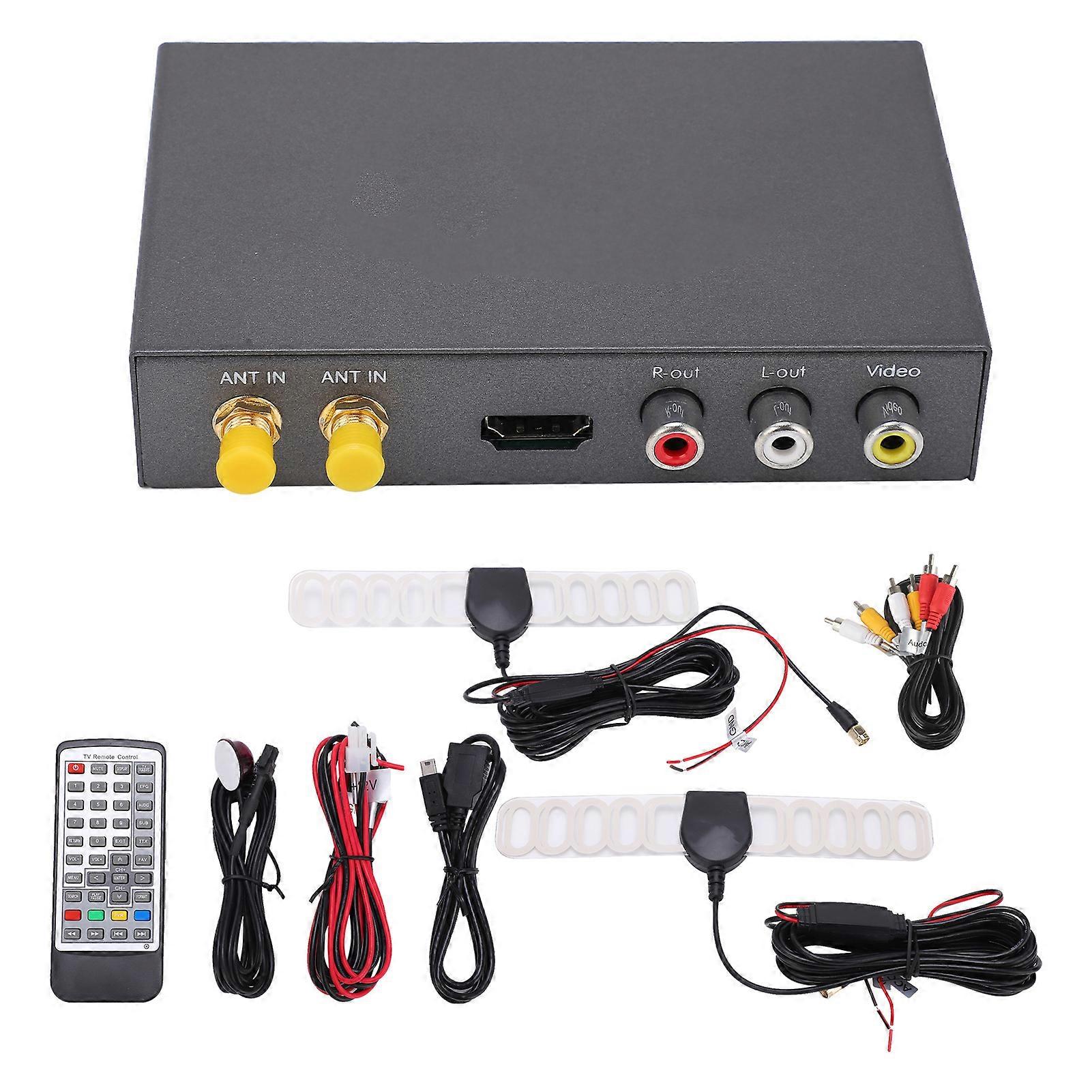 Tuner TV de voiture avec réception du signal HD MPEG-4 H.264
