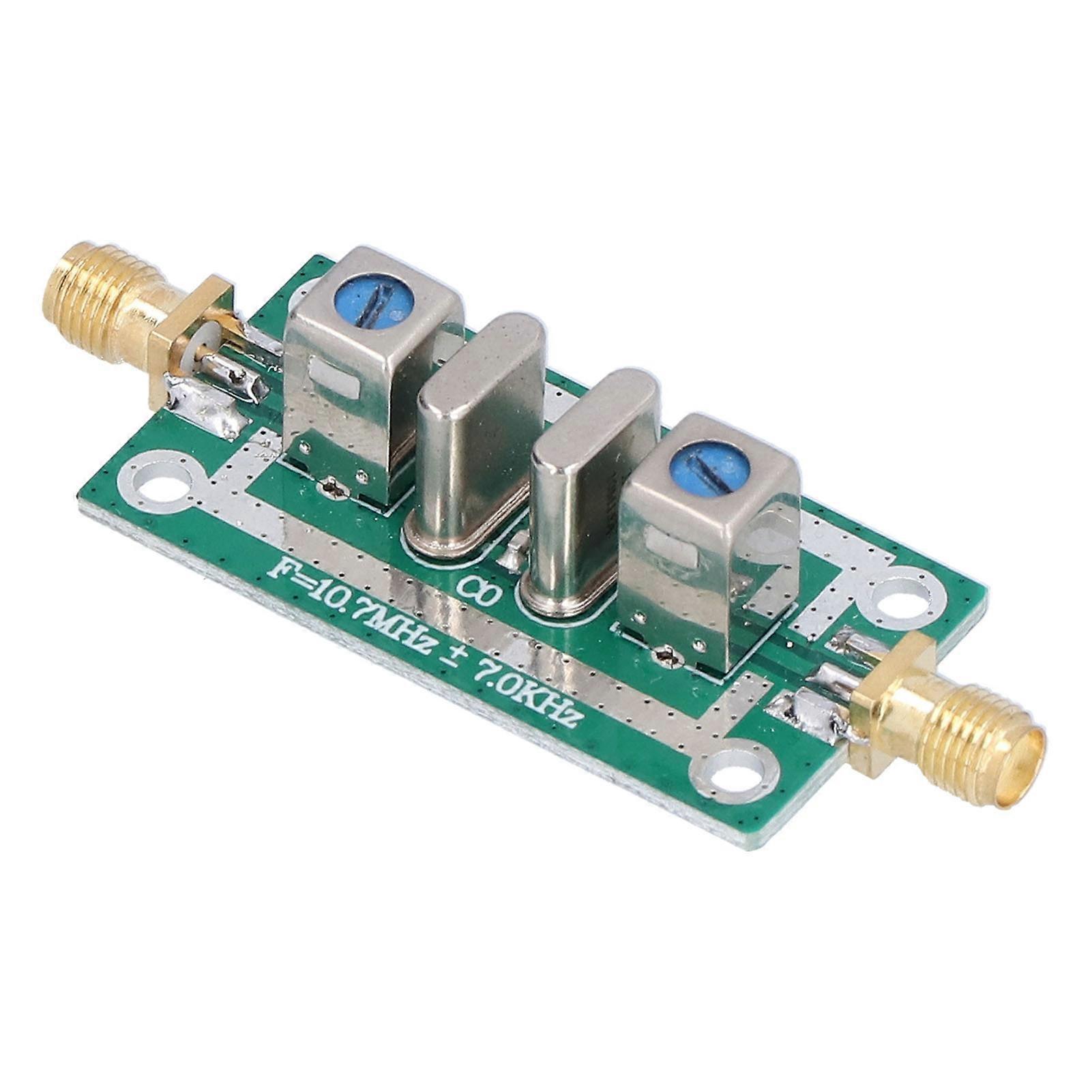 Filtre passe-bande RF cristal 10,7 MHz ± 7 kHz 10,7 M, filtre à bande étroite pour instruments spéciaux