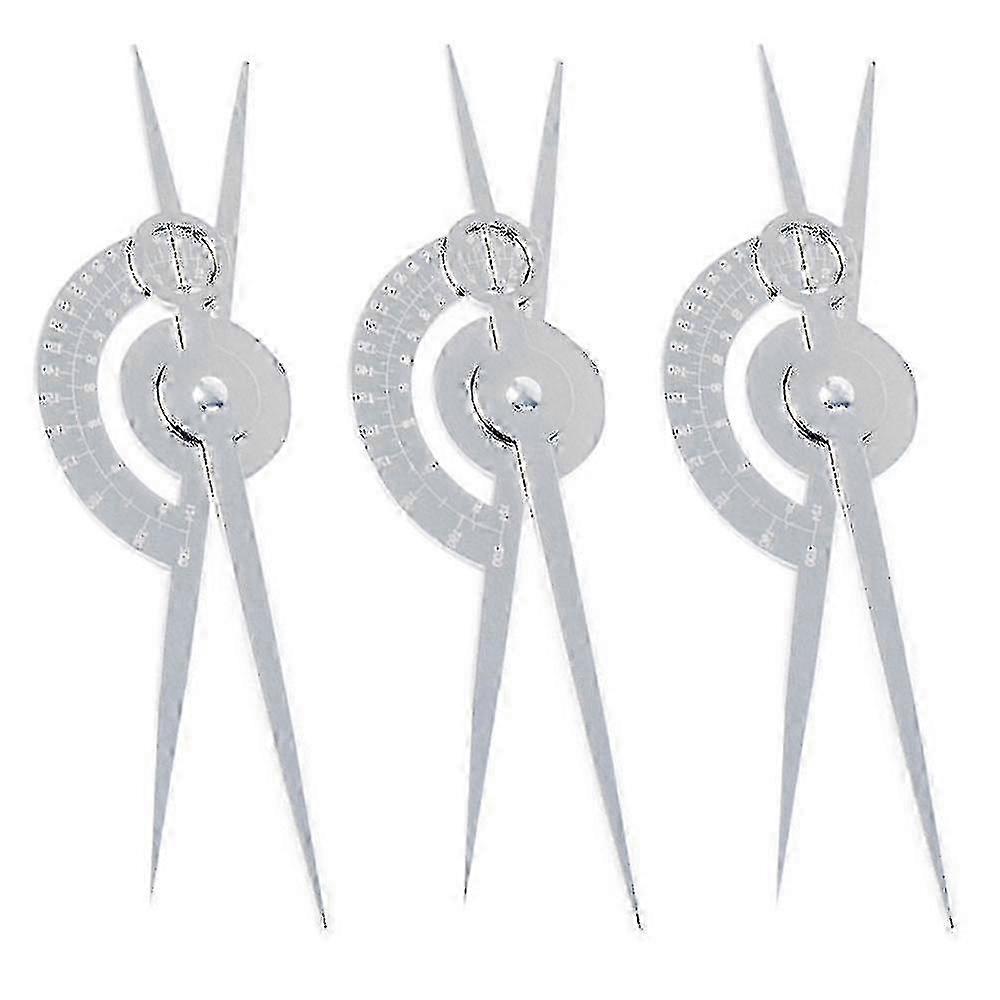 Double Scale Vernier Caliper Eyebrow Golden Ratio Caliper Micro Scraper Gauge Measuring Tool