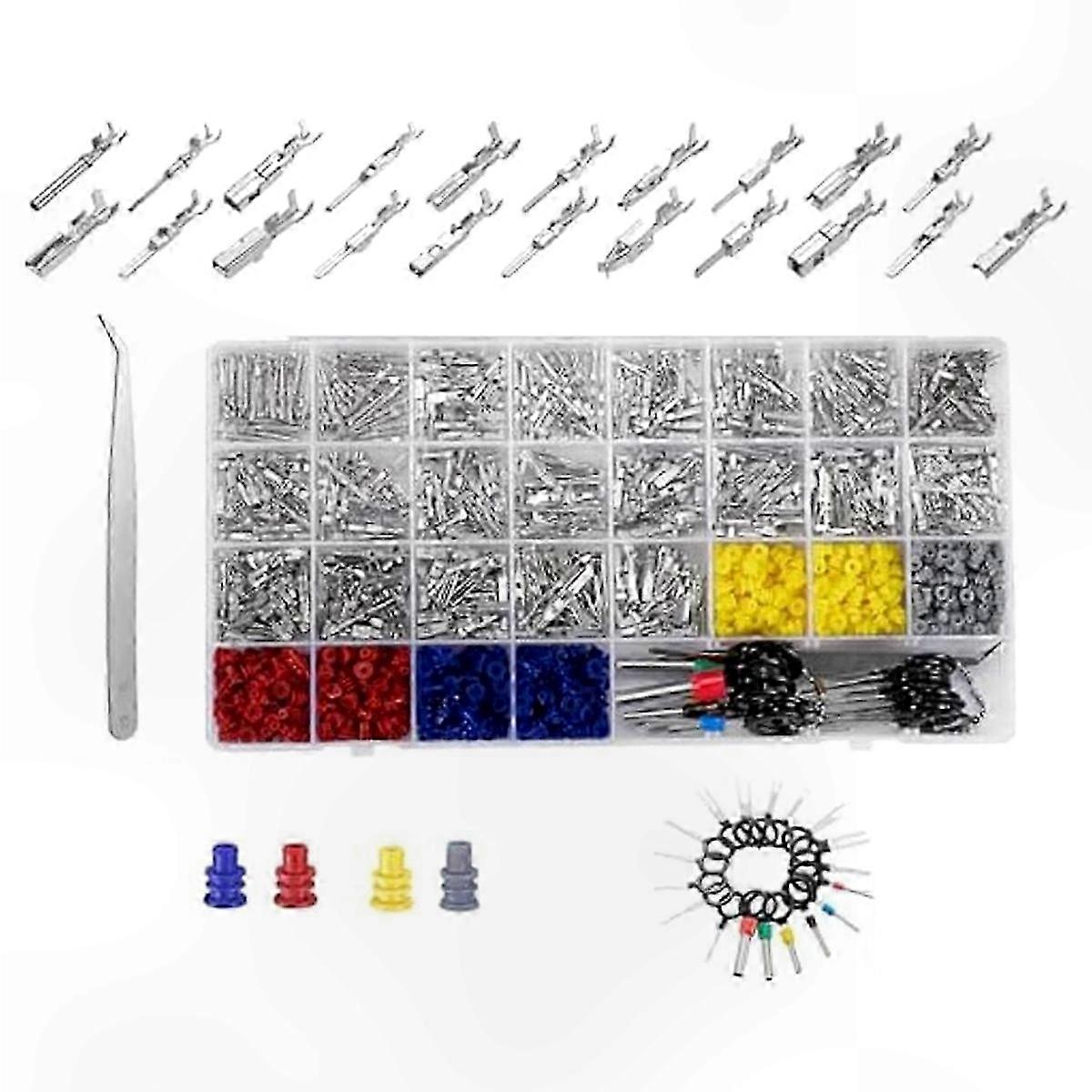Comprehensive 944-Piece Wire Connector Kit for Automotive and Electrical Projects