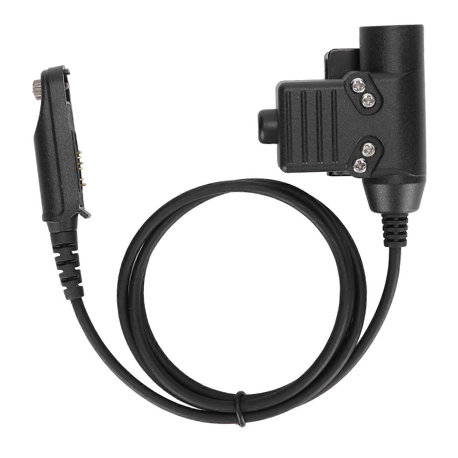 U94 PTT Adapter Headset Accessory PU Tensile Wire PTT for UV9R PLUS for UVXR for BF9700