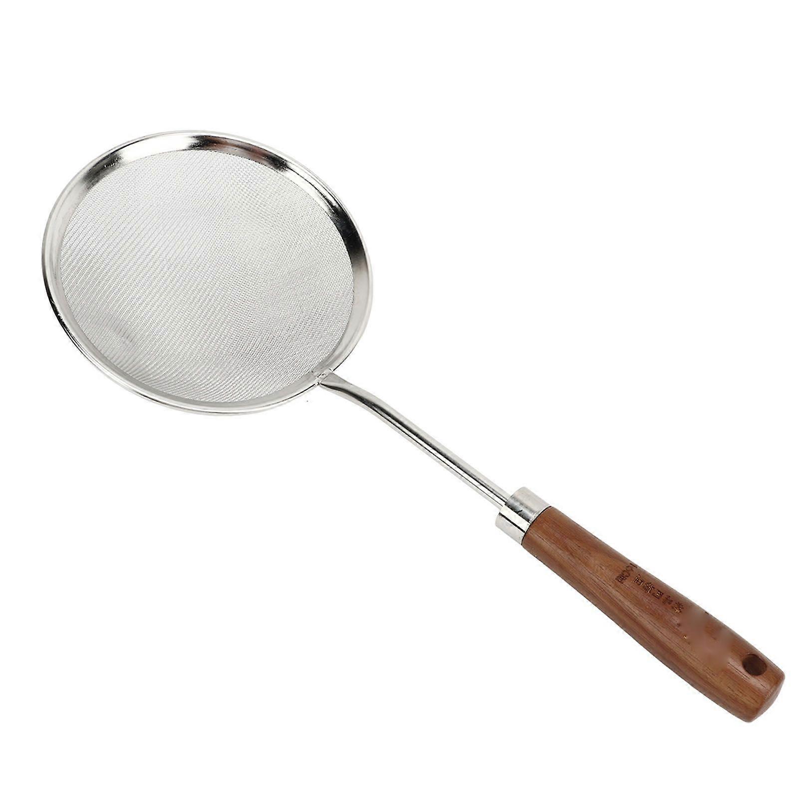 Oil Colander Efficiency Filtration Easy To Use Fine Mesh Food Strainer Spoon for Grease Gravy Foam S