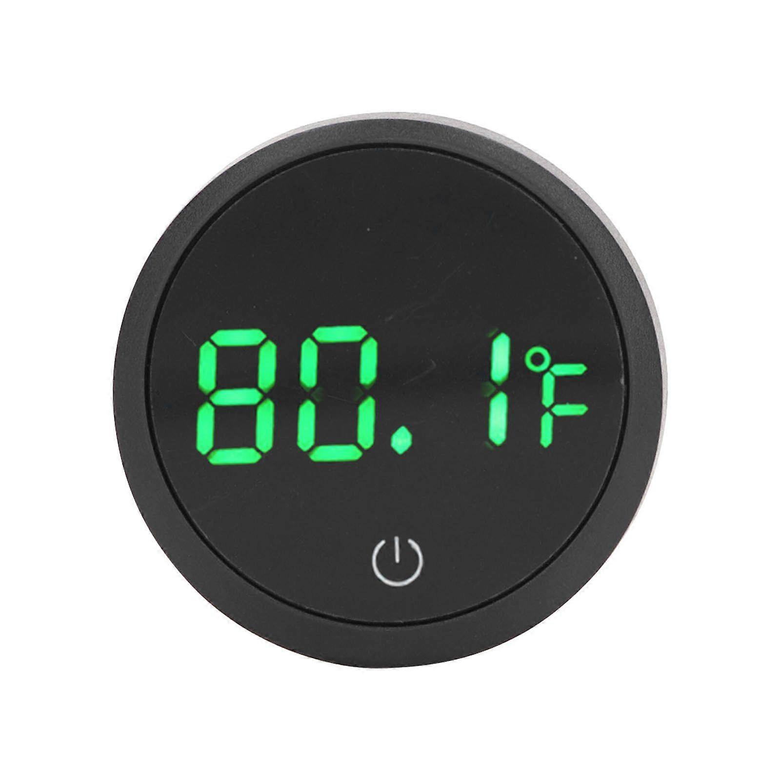 Fish Tank Thermometer Digital LED Display High Accuracy Fahrenheit Degree Aquarium Thermometer for Glass Container