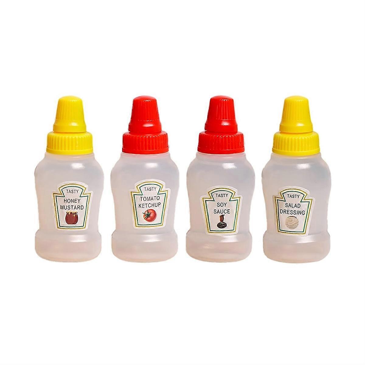 Mini Ketchup Bottles For Bento Box Accessories,Mini Condiment Bottles