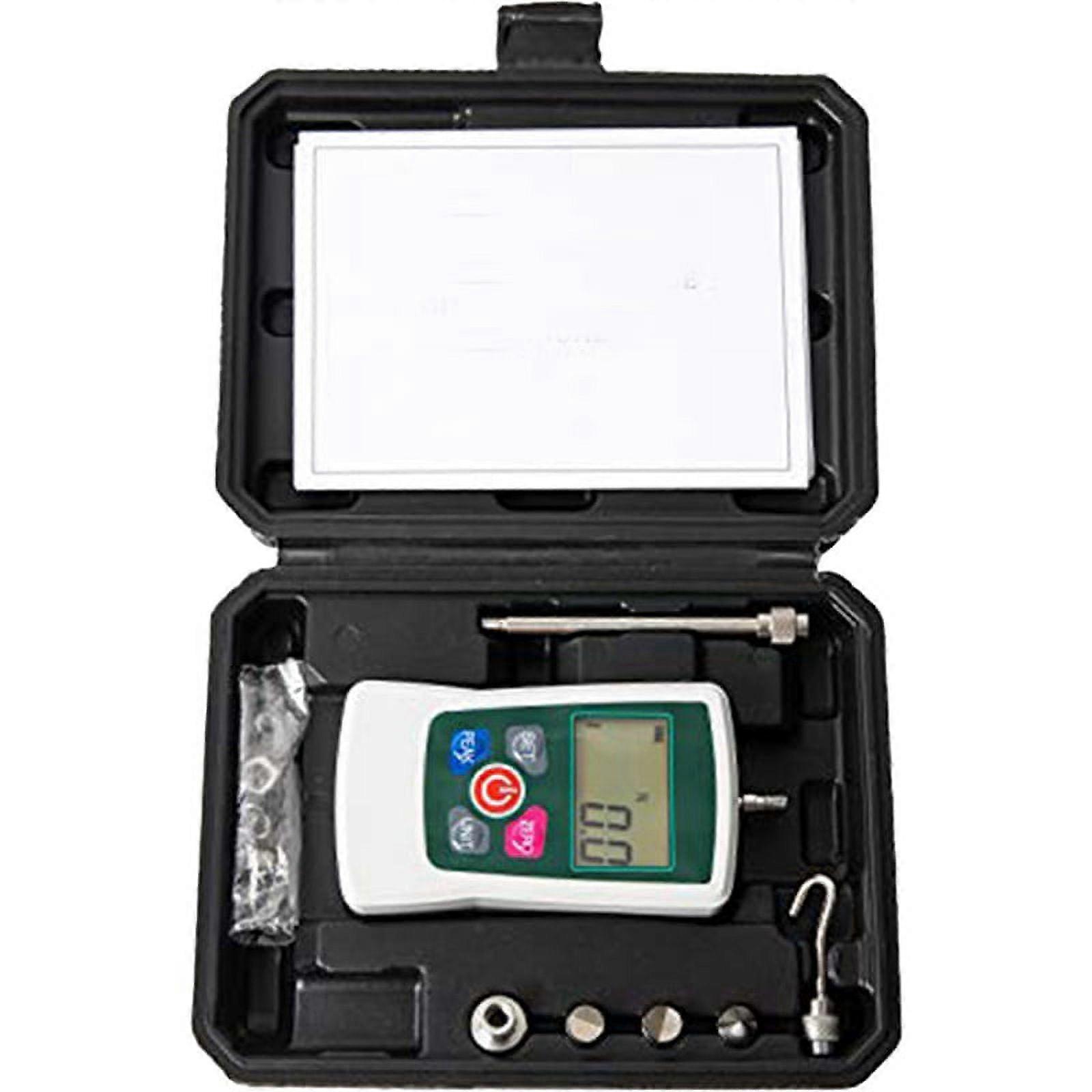 Digital Force Gauge 300N Push Pull Force Gauge Dynamometer Tension Gauge Tester Pressure Meter with Units N/LB/Kg/Oz