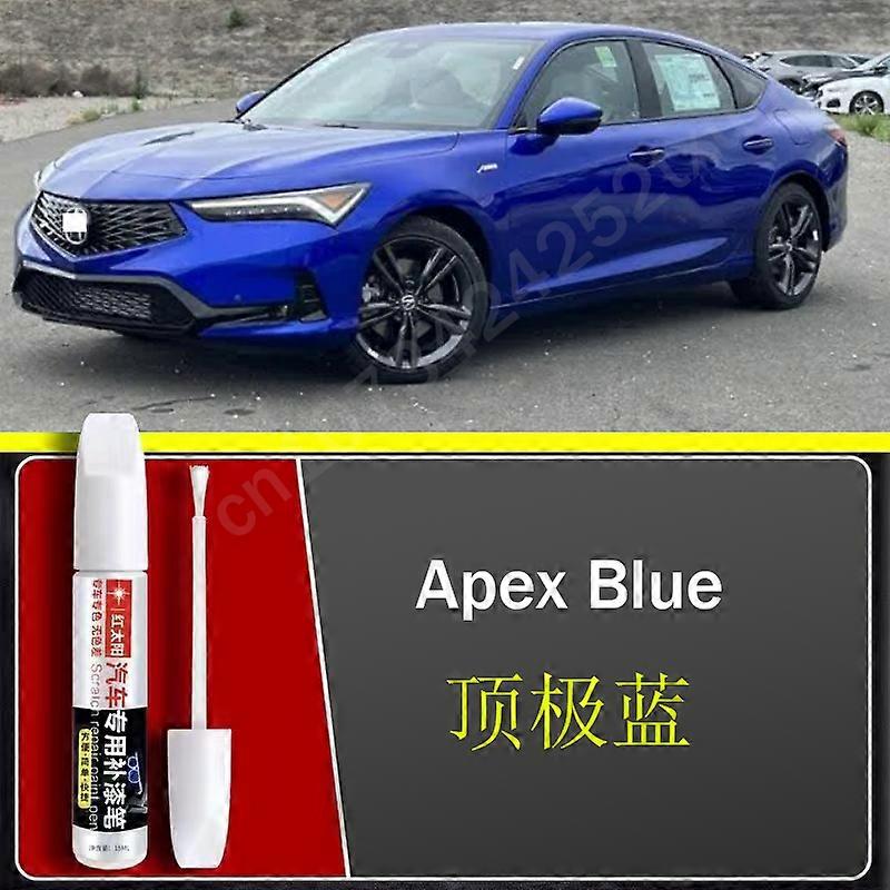 Stylo de retouche peinture automobile de qualité supérieure pour Acura Integra - Noir, blanc, bleu, rouge, jaune, argent - Accessoires d'entretien de la peinture