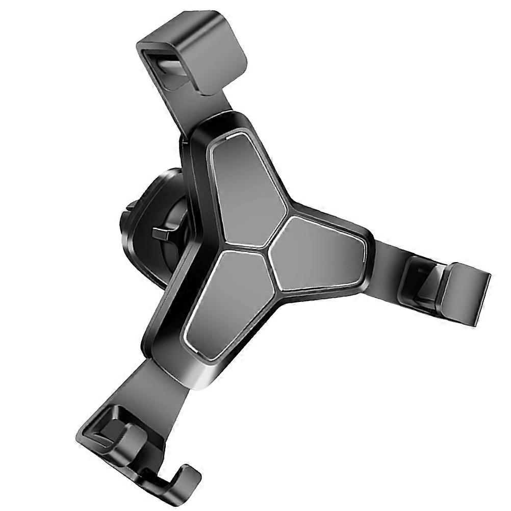 Air Vent Phone Holder For Car 5Pcs Simple Convenient Design Ideal For In Car Driving Grey Compact Gravity Induction Feature