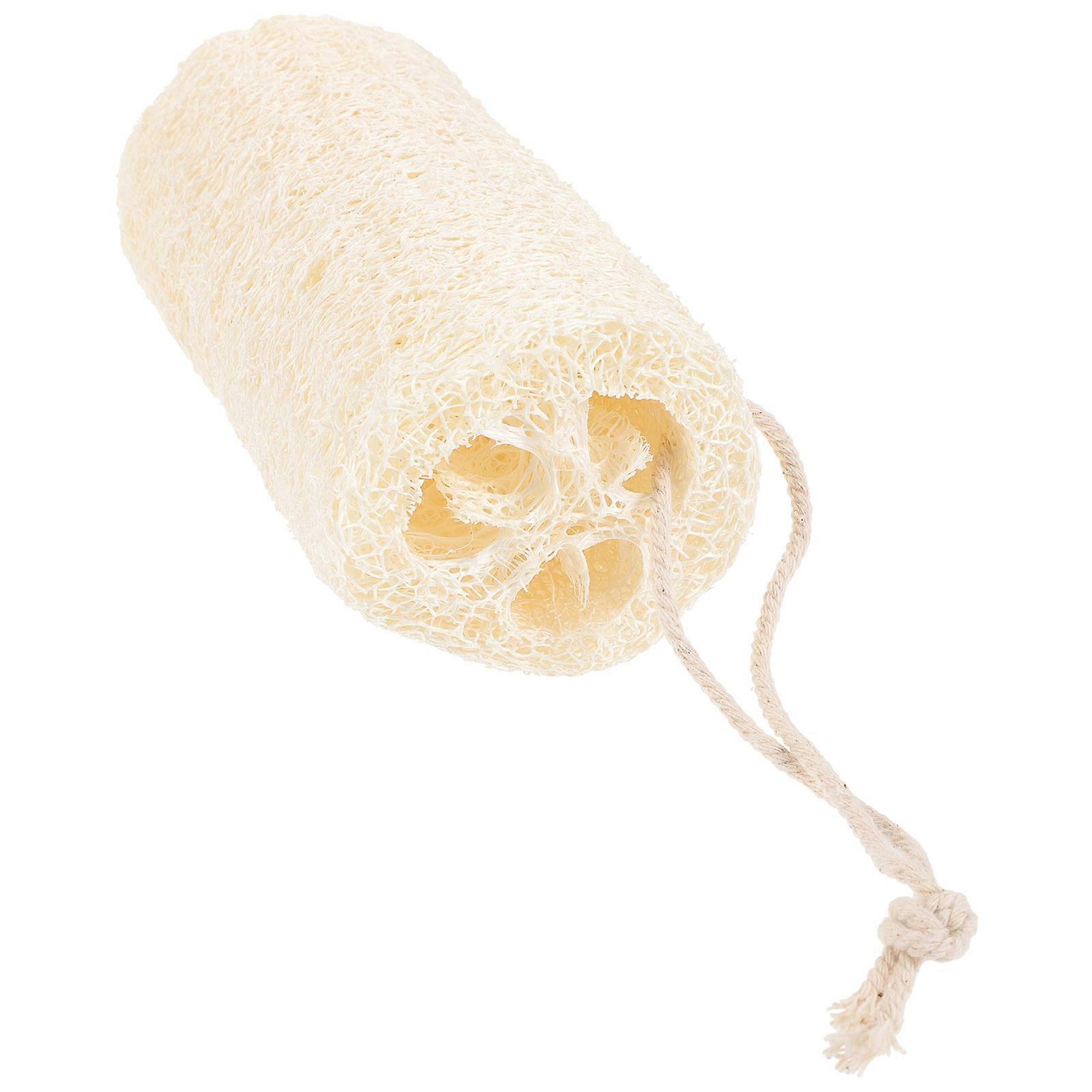 Natural Loofah Molar Chewing Toy 4Pcs For Pet Hamster Daily Use Promote Growth Exercise