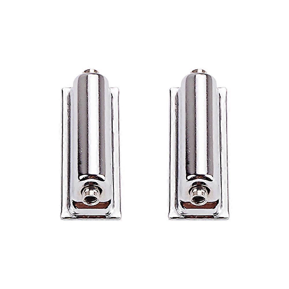 2Pcs Snare Drum Accessories Lug Connectors For Musicians Replacement Parts 2Pack Silver Durable Drum Set
