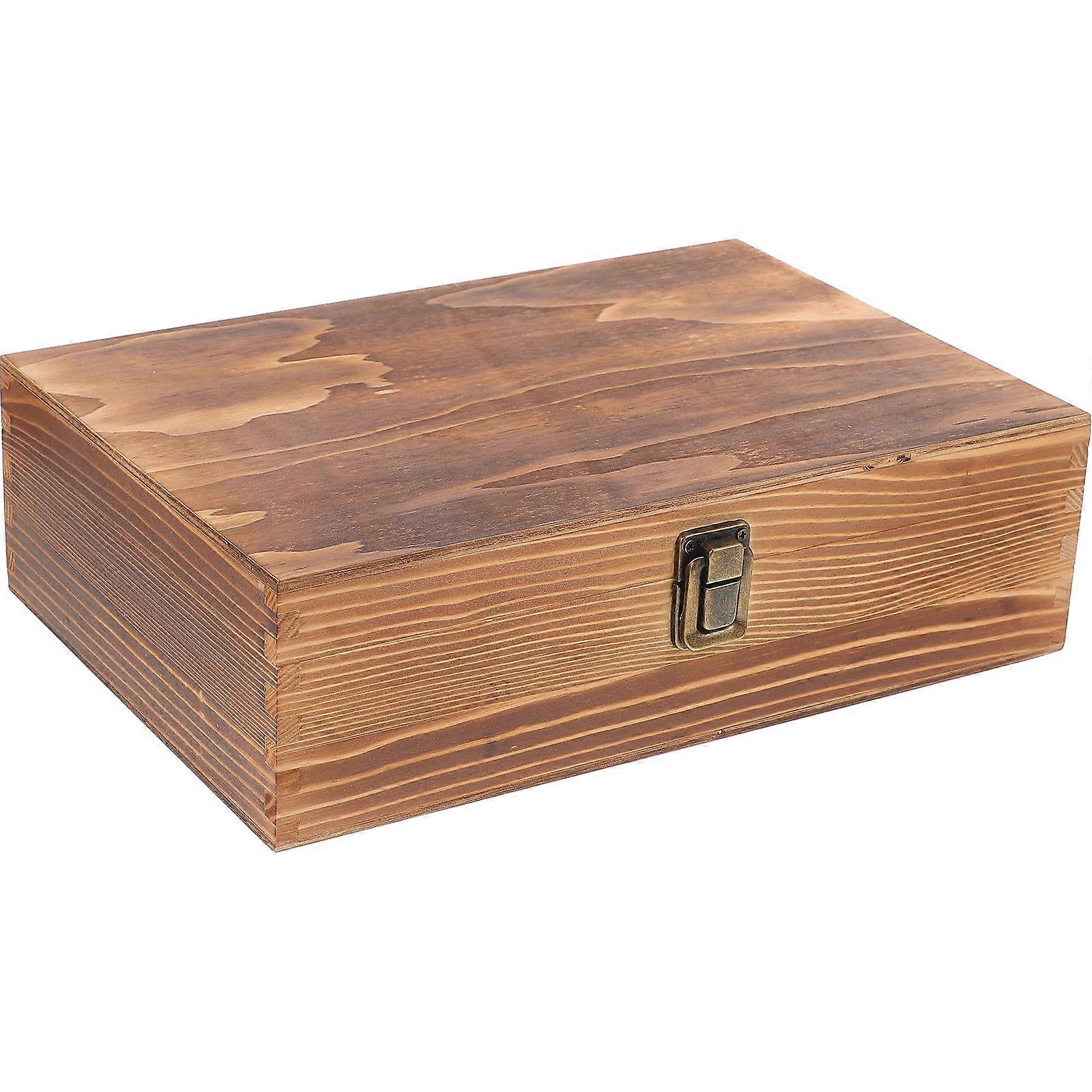 Decorative Boxes for Storage Wood Box for Organized Storage 3Pcs