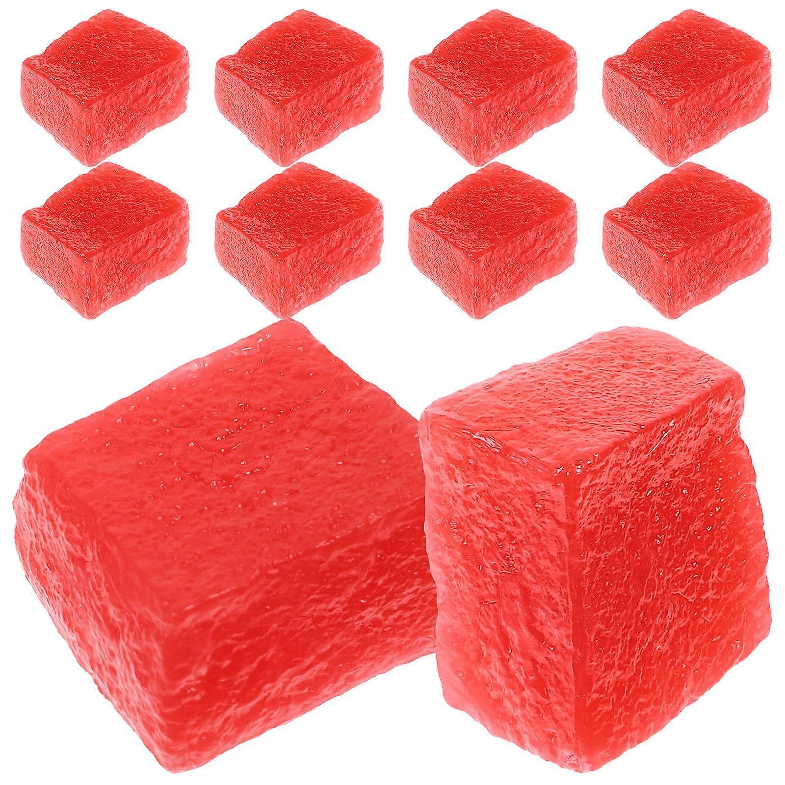 Fruit Decorations Watermelon Slice Ornament for 20Pcs Collection