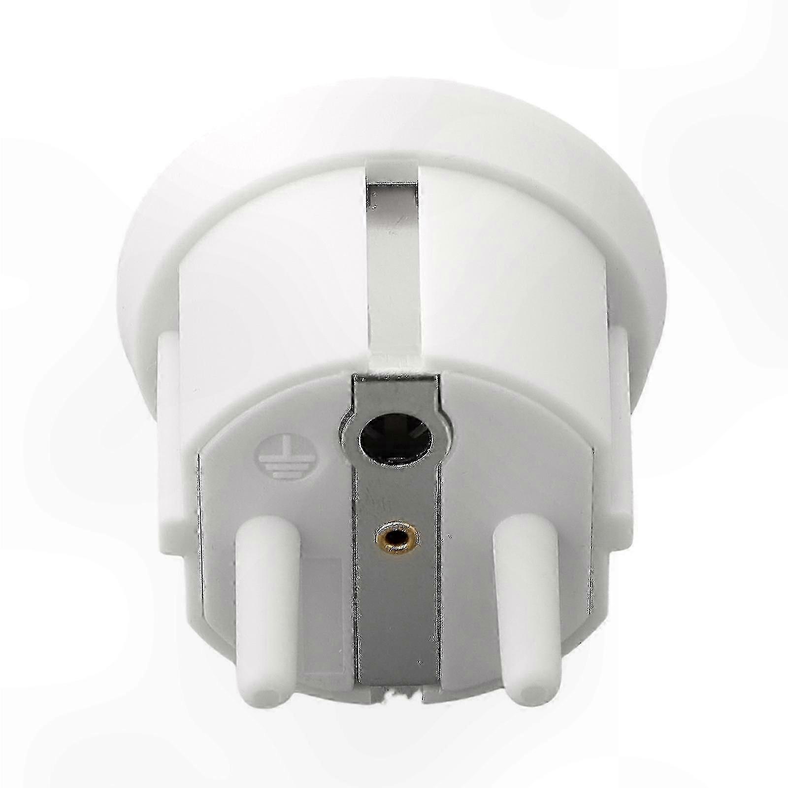 EU Standard Anti-Static Grounding Plug with Earthing Socket Connection Solution