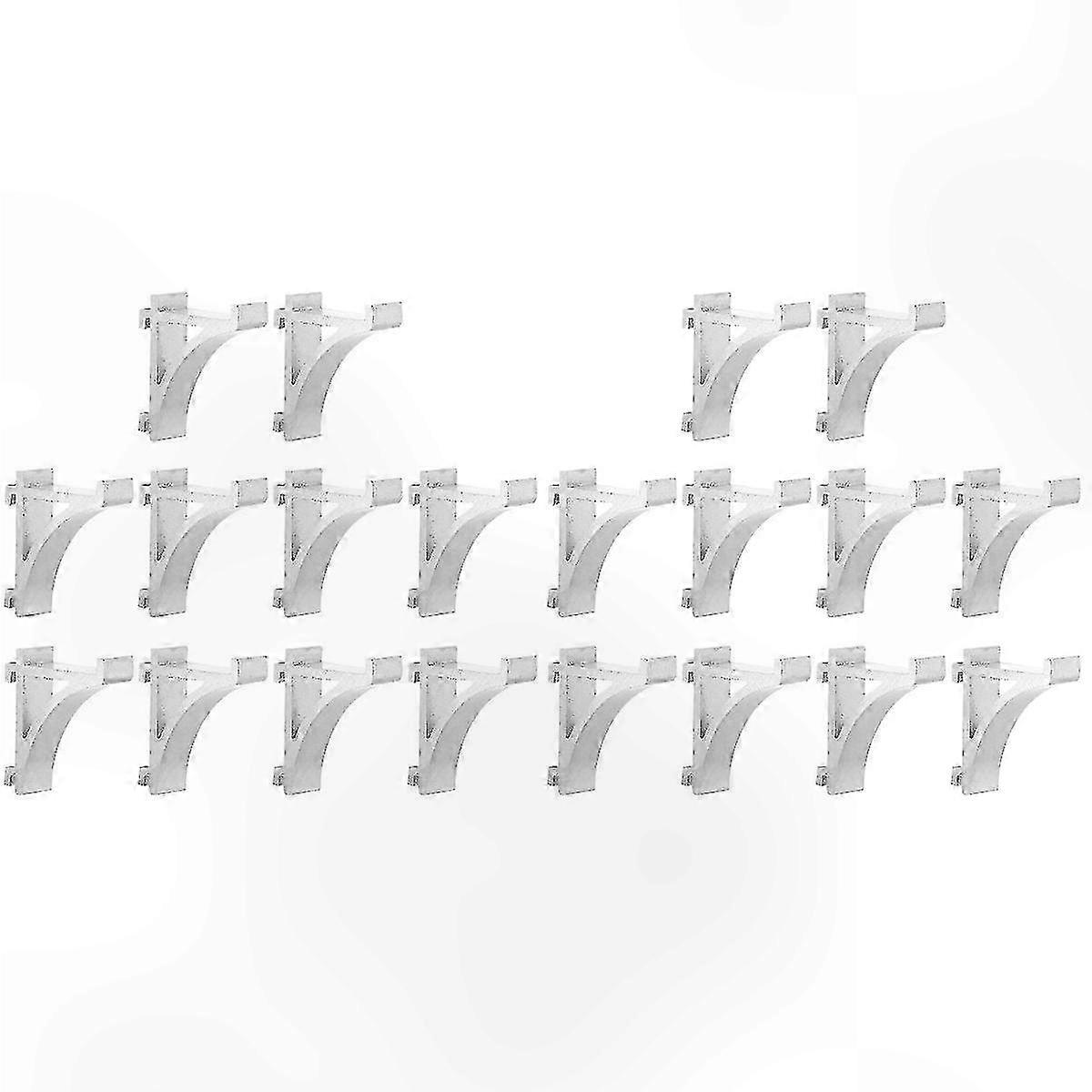 20-Pack Adjustable Freezer Clips, Multipurpose Refrigerator Hooks for Storage Organization