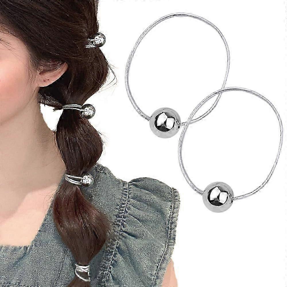 2025 dernier modèle punk simple élastiques à cheveux pour femmes gothique élastique porte-queue de cheval