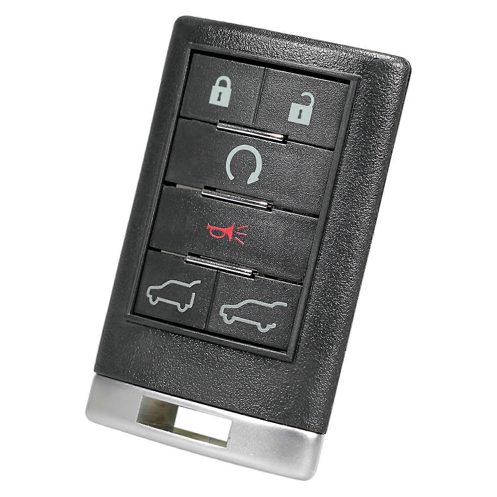 Car Remote Key Fob Case Cover, 6 Button for Escalade ESV EXT 2007-2014