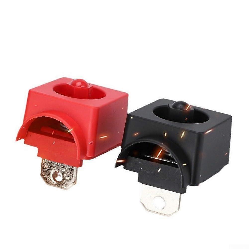 M8 Battery Terminals Easy Crimping For  Power Systems ColorCoded Red And Black
