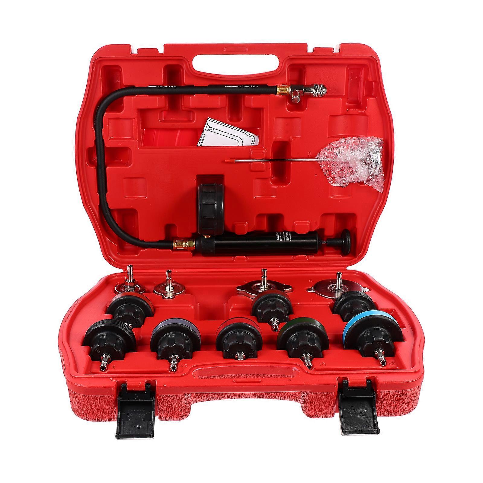 Car Water Tank Tester Radiator Pressure Tester for 1Set Cooling System Leak