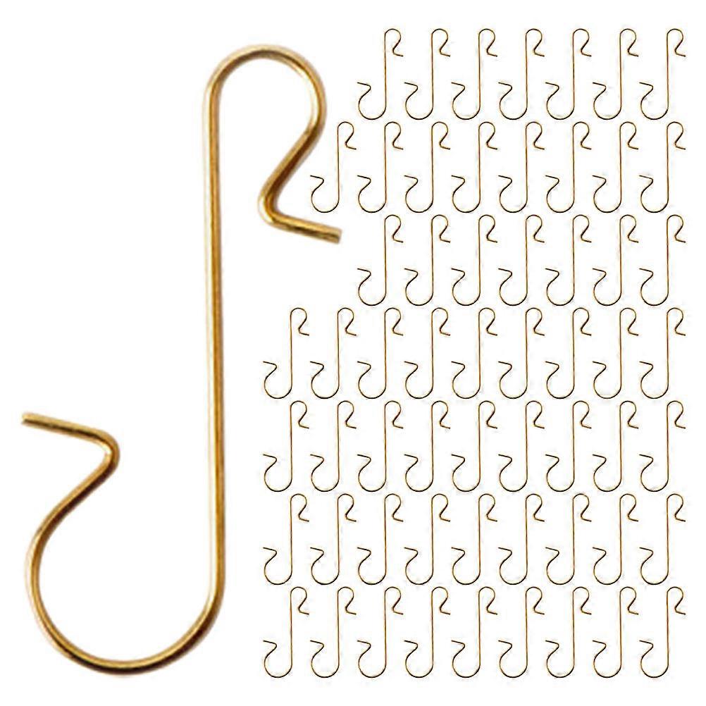 Christmas Tree Hanging Hooks Iron Ornament Decorative Hook 300Pcs