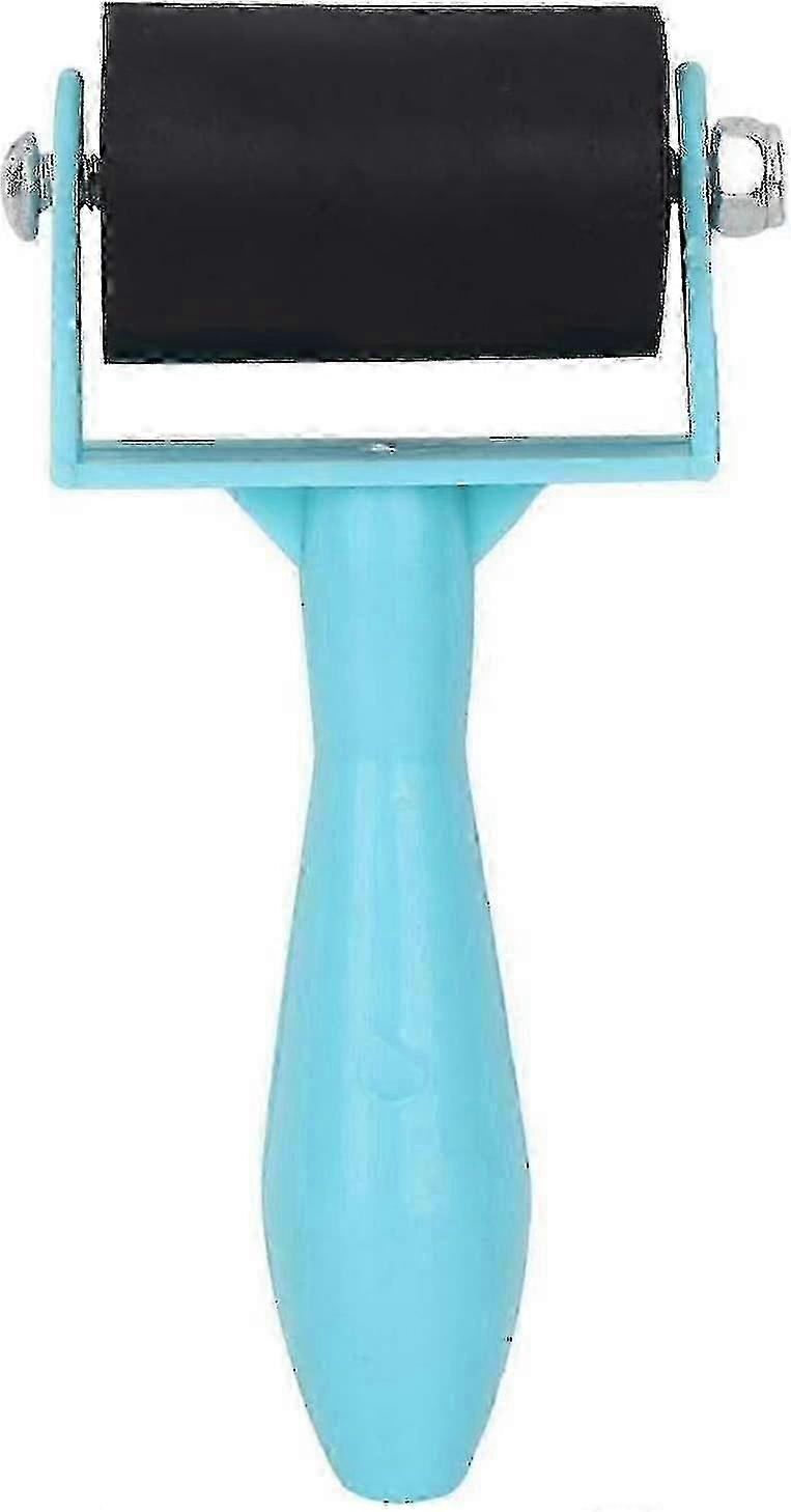 Glue Roller Soft Drum Paint Brush And Ink Roller compatible Screen Print Making, Stamping And Scrapbooks TY2025