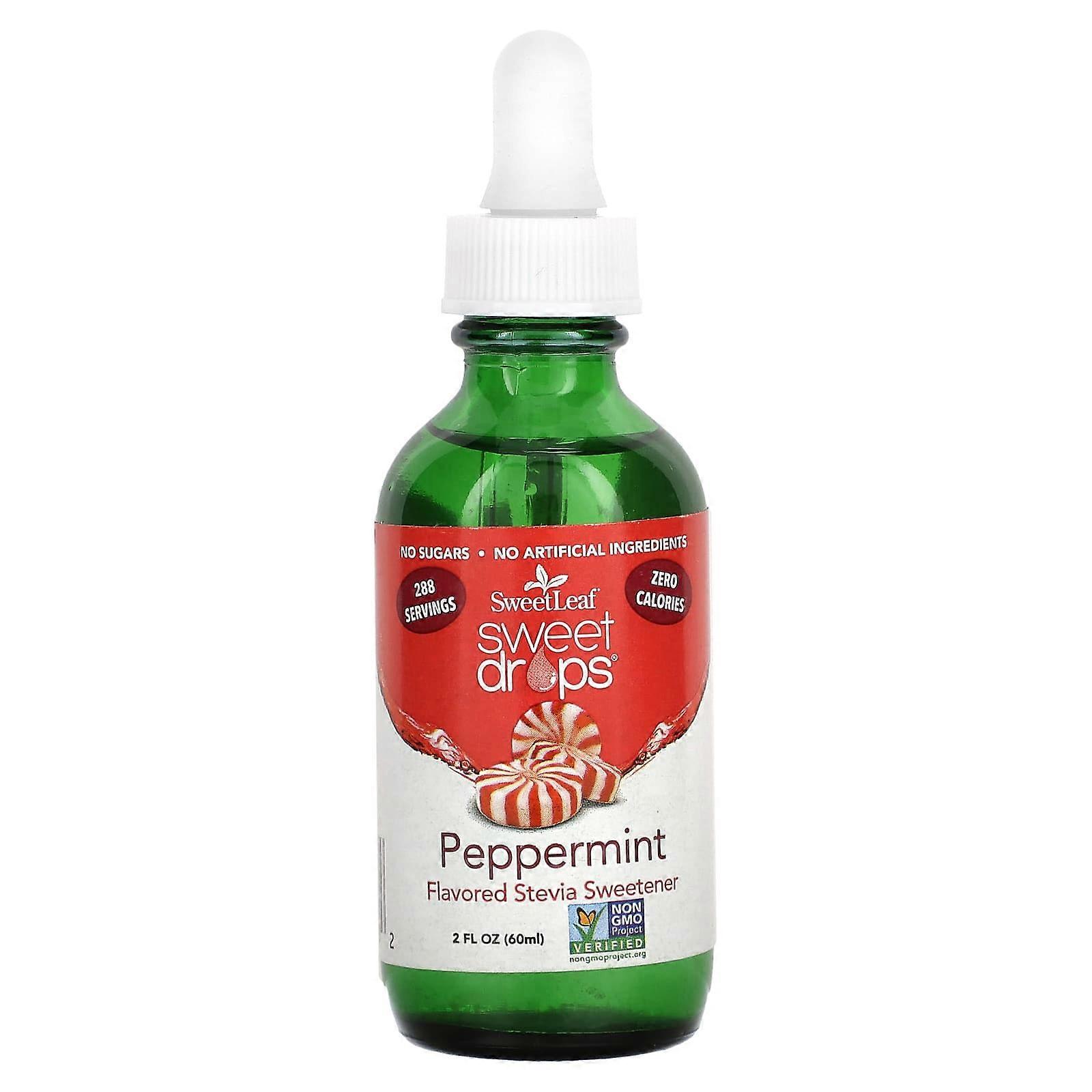 SweetLeaf, Sweet Drops, Peppermint, 2 fl oz (60 ml)