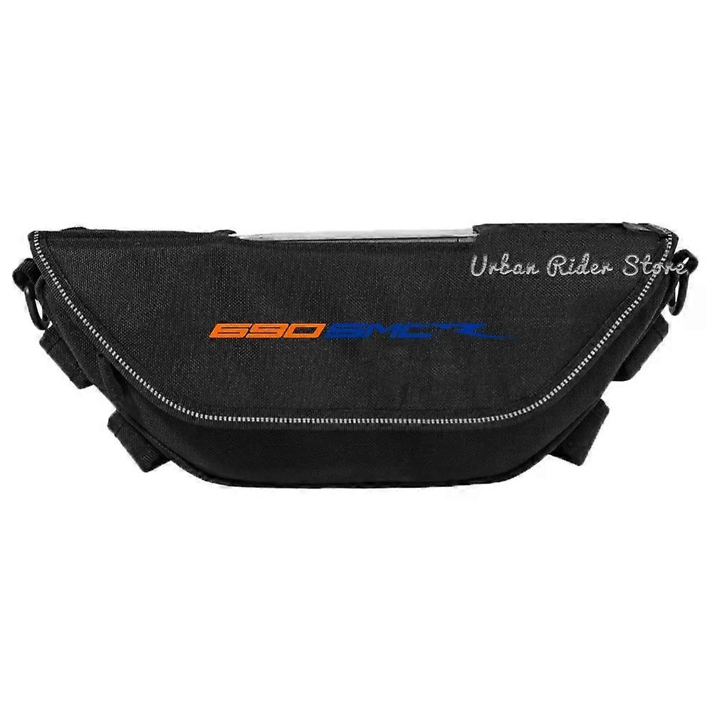 For 690SMC R 690smc r  Motorcycle Handlebar Travel Bag Motorcycle Waterproof And Dustproof Handlebar Storage Bag