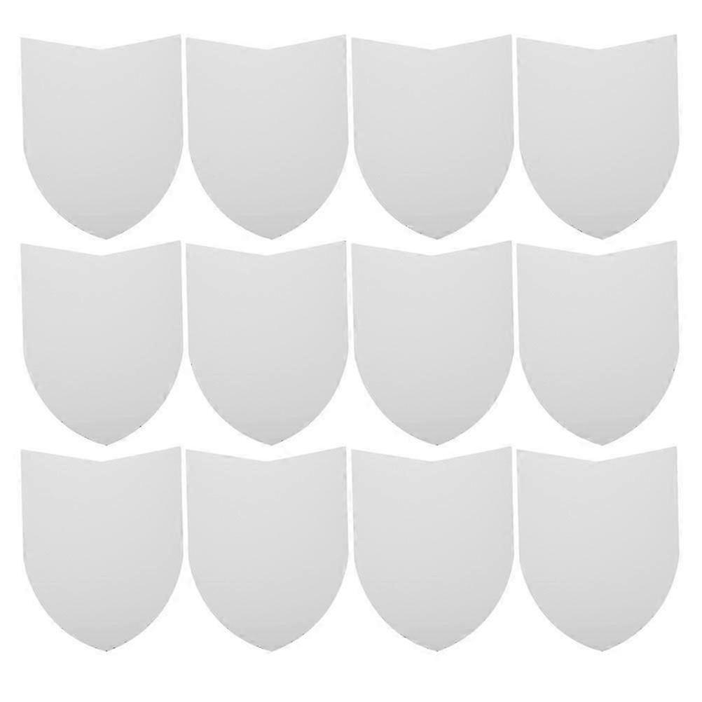 12pcs Play Shield For Boys Shield Craft Diy Blank Shield Toy Shield Cardboard Crafts Shield Prop Crafts Shield Kid Shield Toy Shield For Boy