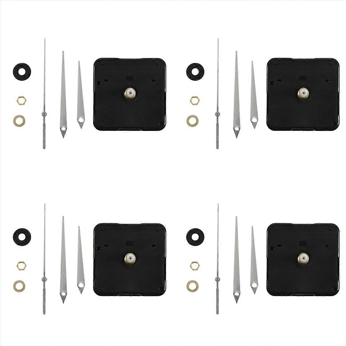 Clock Mechanism, 3/ 10 Inch Maximum Dial Thickness, (White)